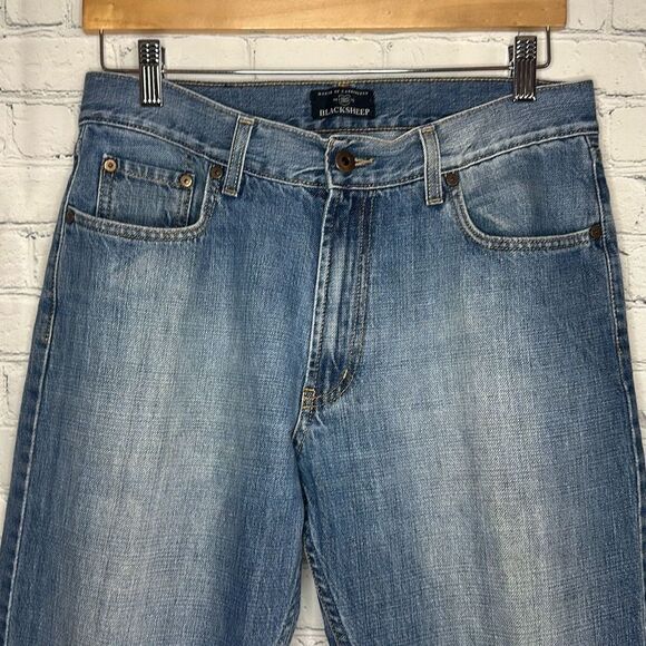 Black Sheep House of Carrington Mens Jeans size 33x30 Style BDZ011 Made in Italy - Picture 2 of 9